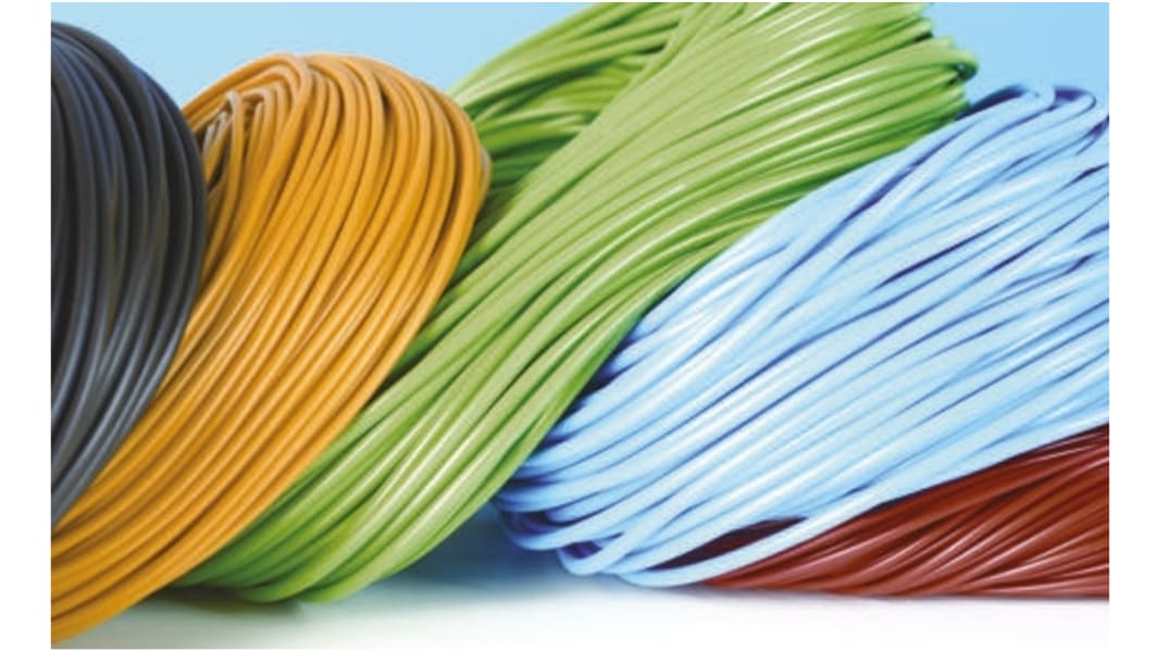 HellermannTyton PVC Red Cable Sleeve, 2mm Diameter, 100m Length