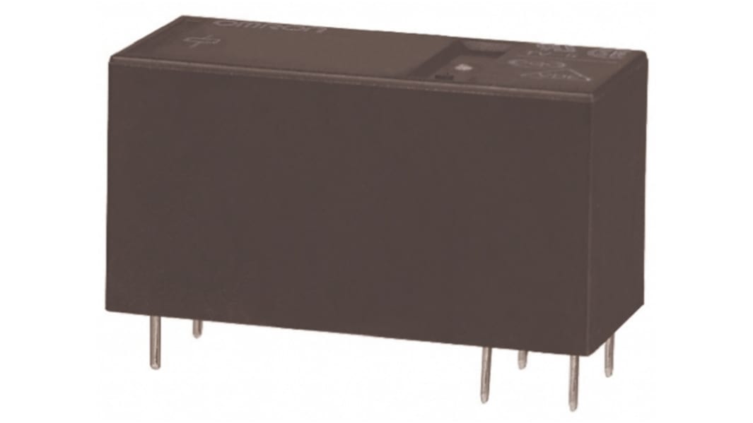 Omron PCB Mount Latching Power Relay, 24V dc Coil, 16A Switching Current, SPDT