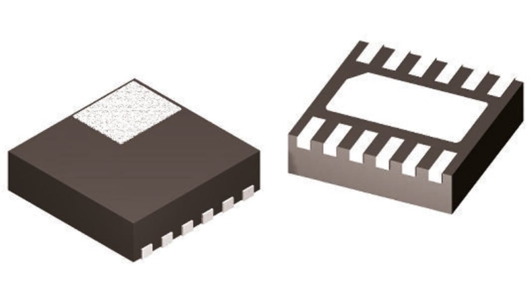 onsemi NCP45560IMNTWG-L, Load Management Power Switch IC 12-Pin, DFN
