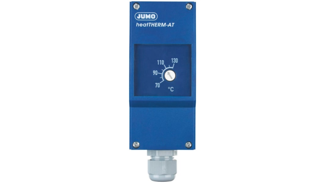 Thermostat Jumo Capillaire, +70°C à +130°C, Interrupteur