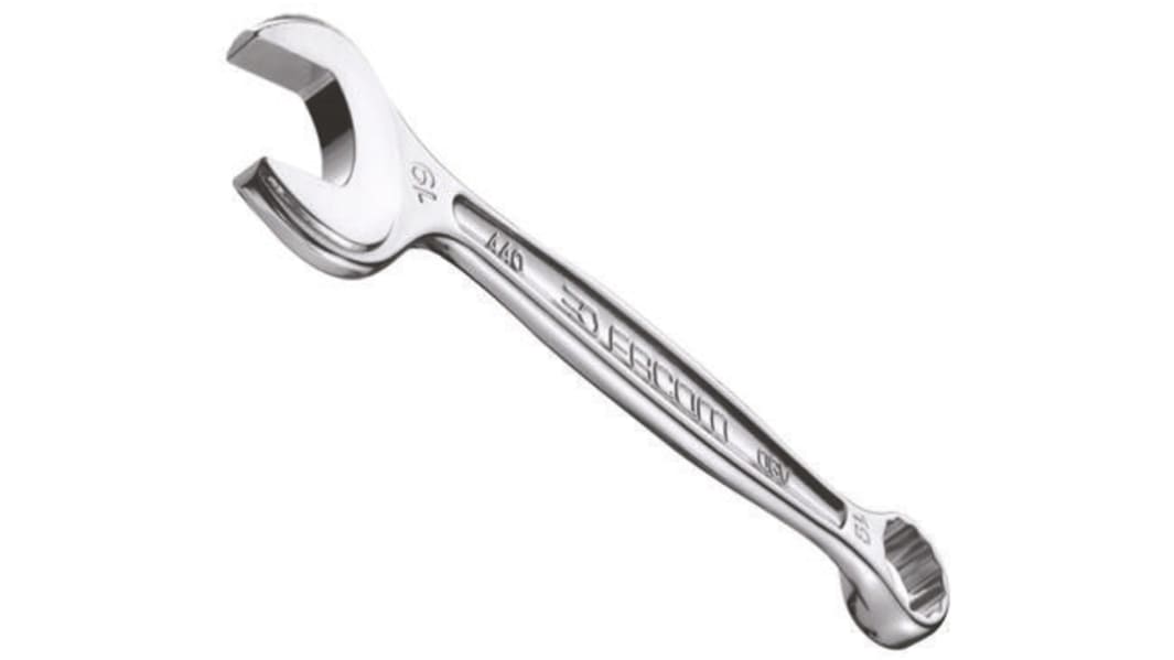 Facom Combination Spanner, 18mm, Metric, Double Ended, 208 mm Overall