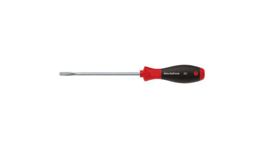 Wiha 4 mm Schlitz Standard-Schraubendreher, CrVMo-Stahl, 150 mm / Klinge 150 mm