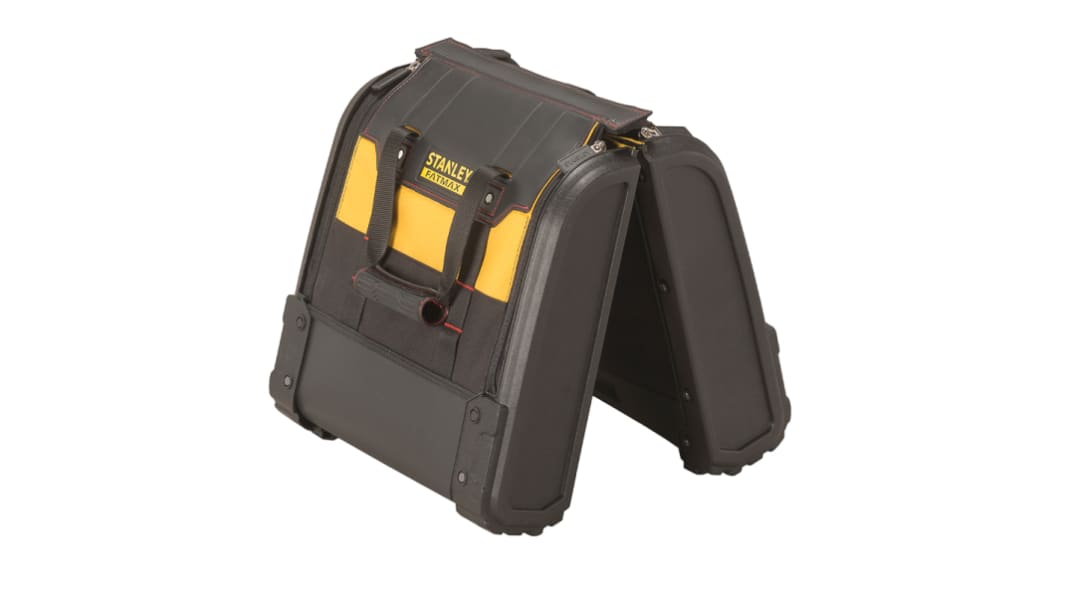 Stanley Gewebe Werkzeugtasche mit Reißverschluss, 485mm x 390mm x 250mm mit Tragriemen