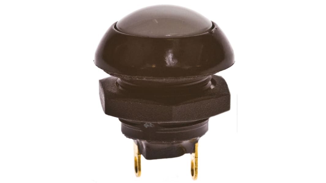 Otto Push Button Switch, Momentary, Panel Mount, SPDT, 28V dc, IP68