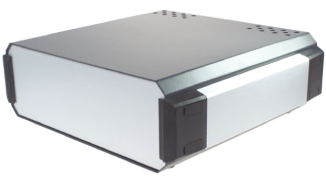 CAMDENBOSS 110 Series Grey Aluminium Instrument Case, 246.6 x 175 x 80.4mm