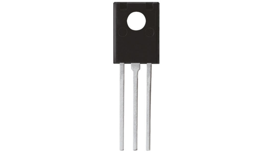 onsemi BD13516STU THT, NPN Transistor 60 V / 1,5 A, TO-126 3-Pin