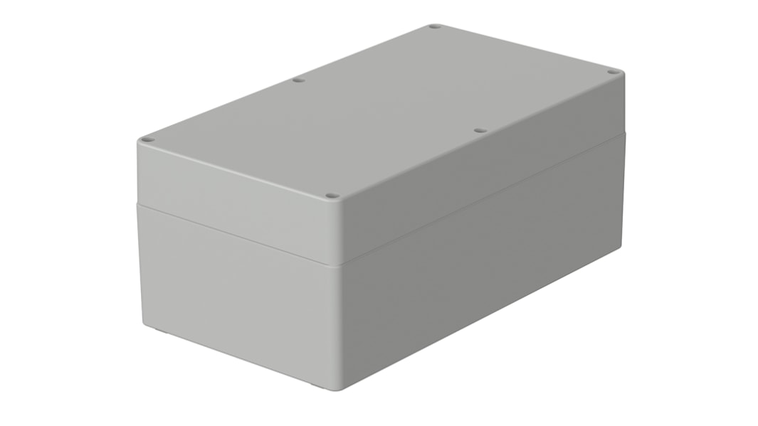 Bopla Euromas, Polykarbonat Kabinet, IP66, 360 x 200 x 149mm, Lysegrå