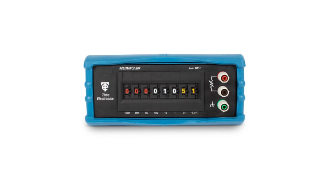 Time Electronics dekád doboz 1051 Ellenállás 1W, 110 x 200 x 75mm