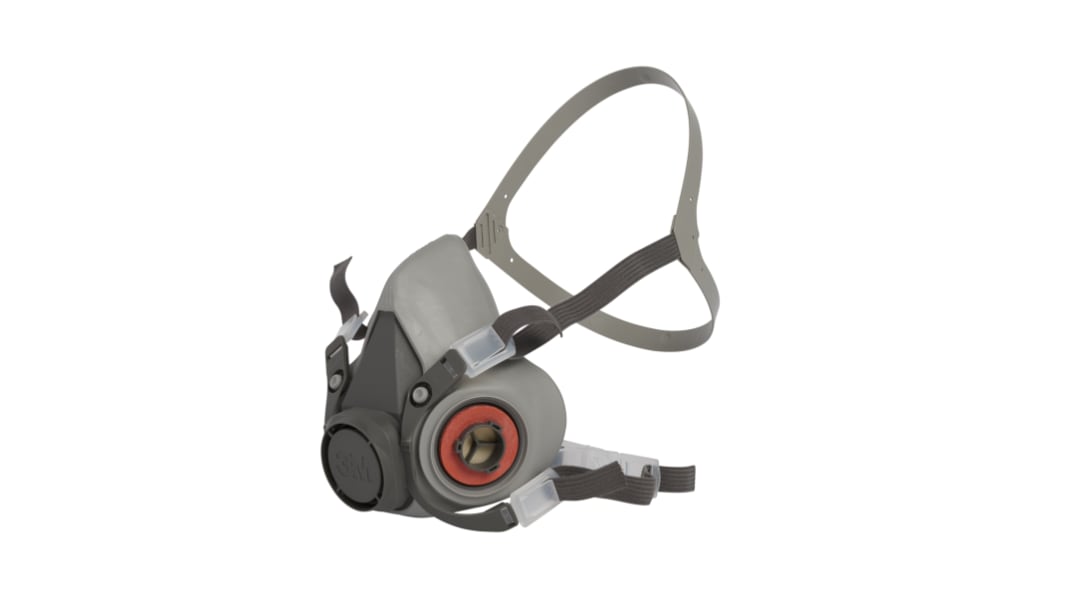 3M 6000 Series Half-Type Respirator Mask, Size Medium