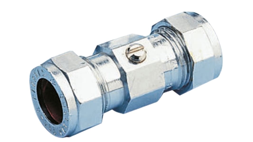 Robinet à boisseau sphérique Pegler Yorkshire en Laiton, 22.22mm