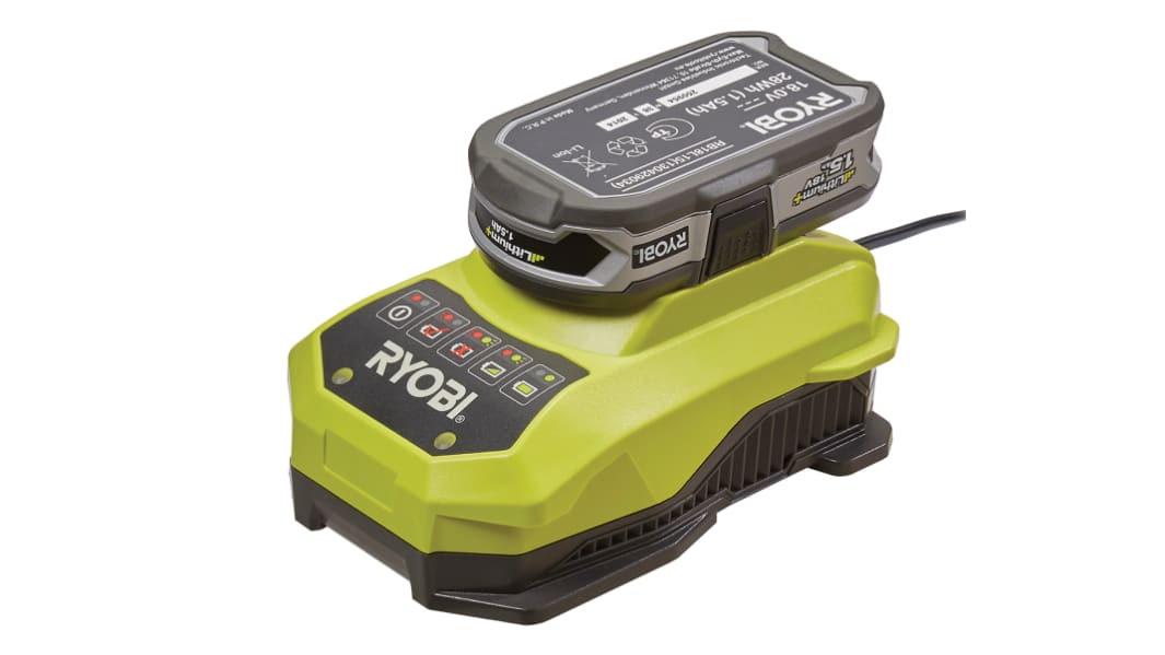 Power Adhesives TEC-BATTERY+CHARGER-UK-RS 1.5Ah 18V Battery & Charger, For Use With b-tec 807