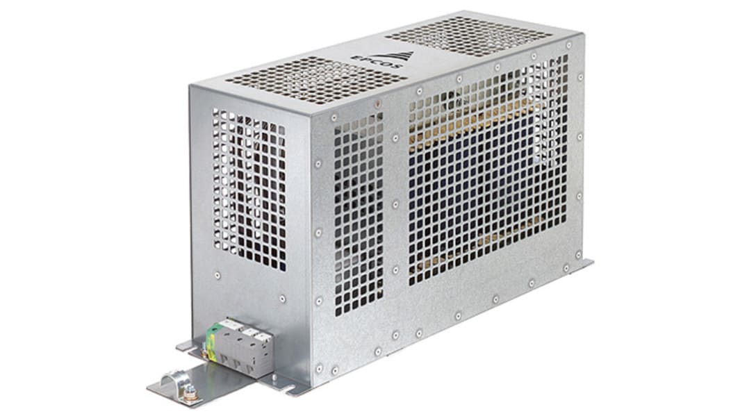 EPCOS B84143V EMV-Filter, 520 V ac, 180A, Gehäusemontage, Anschlussblock, 3-phasig / 50/60Hz