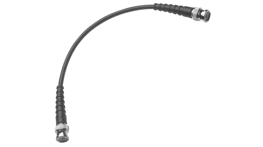 Telegartner Male BNC to Male BNC, 500mm, RG59B/U Coaxial, Terminated75 Ω