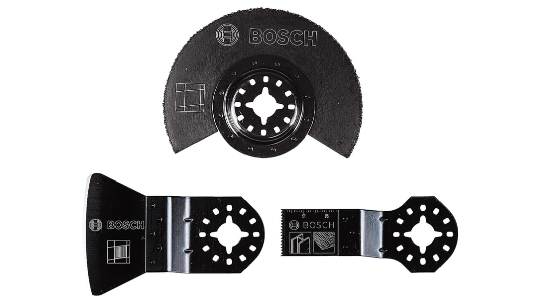 Bosch Oscillating Blade Set, for use with Multi-Cutter