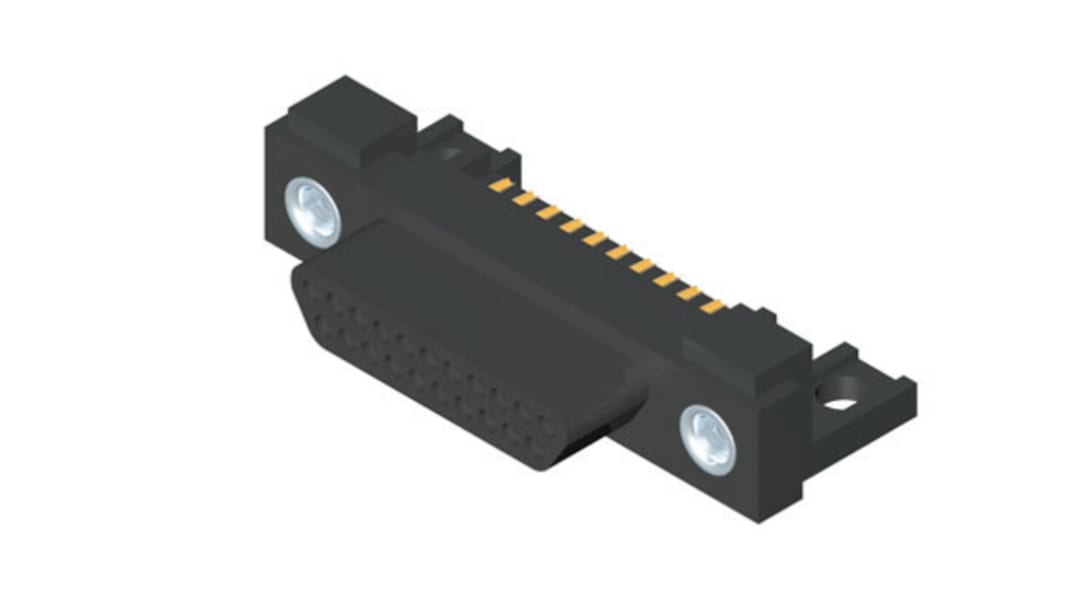 Pájený konektor D-Sub, řada: 910, počet kontaktů: 15, Samice Konektor Micro-D Binder
