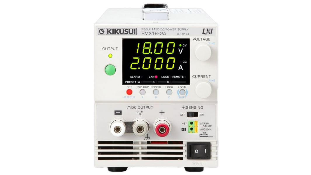 菊水電子工業 ベンチ電源, 出力数：1, 0 → 35V, 1A