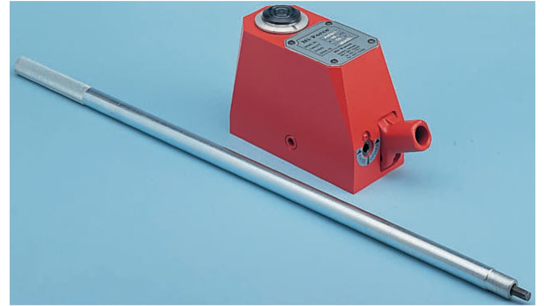Hi-Force Håndbetjent hydraulisk donkraft, 10t, løftehøjde: 125mm