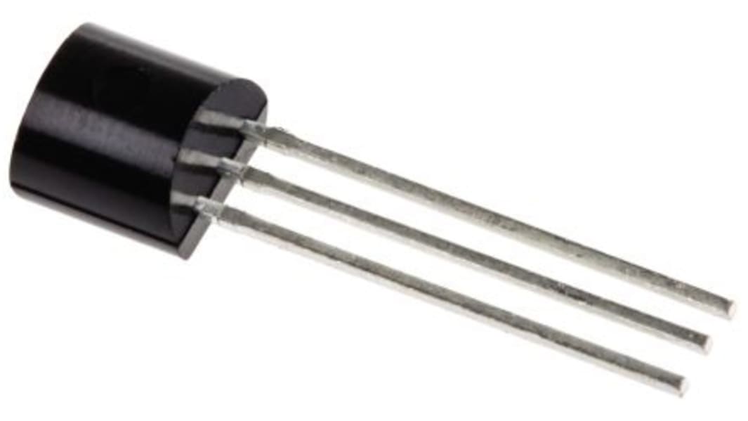 TI Spannung Temperatursensor ±0.2°C THT, 3-Pin, Analog -40 bis +110 °C.