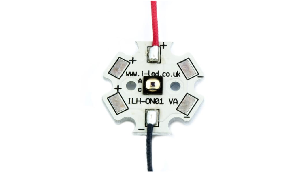 ILH-IW01-85ML-SC201-WIR200. ILS, OSLON Black PowerStar 850nm IR LED Module, PCB SMD package
