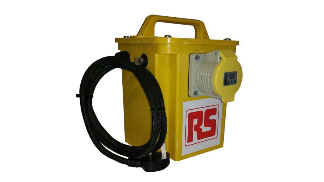 Trasformatore di sicurezza RS PRO 3.3 kVA Intermittent 5 Mins on 15 Mins off, primario 230V ca, secondario 110 (55V