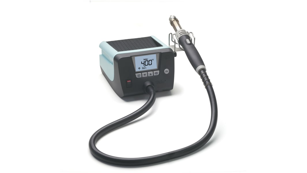 Station à air chaud Weller, WTHA 1, 900W, 230V, 1 sortie(s) , prise Schuko + UK