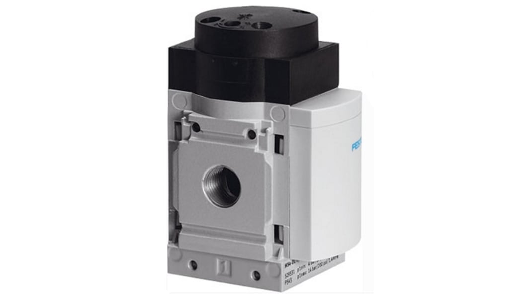 Electrodistributeur pneumatique Festo série MS4 fonction 2/2, Assistée/Ressort, G 1/4
