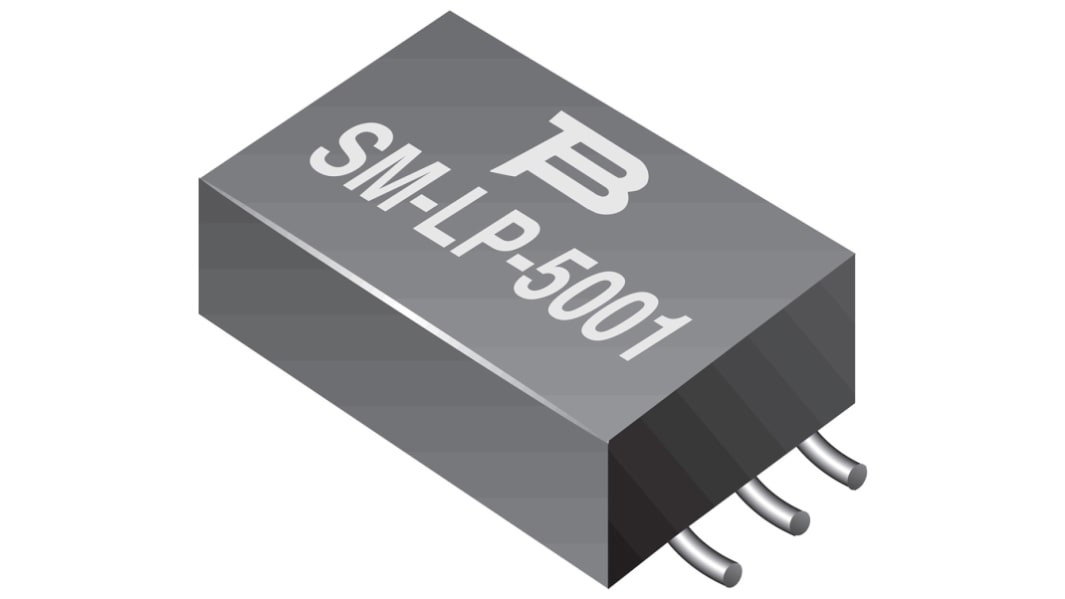 Audio transformátor, 1.5kV, Vrstvené, Povrchová montáž, 1:1, 12.8 x 7.5 x 9mm, Zapouzdřený