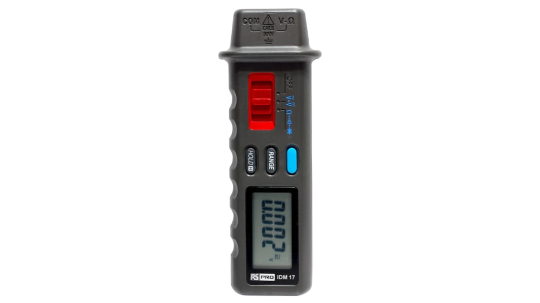 Multimètre numérique IDM 17 RS PRO Portable, 600V c.a. 100A c.a., Etalonné RS