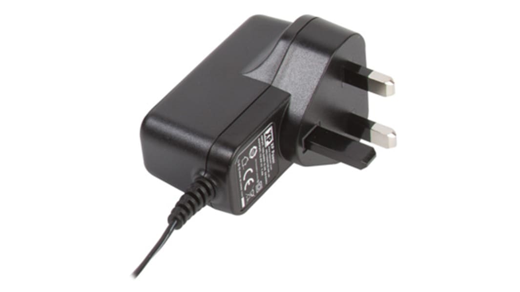 XP Power 36W Plug-In AC/DC Adapter 24V dc Output, 1.5A Output