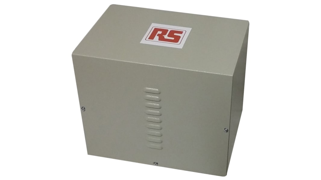 RS PRO 5 kVA Intermittent 5 Mins on 15 Mins off Site Transformer, 230V ac Primary, 110V Secondary