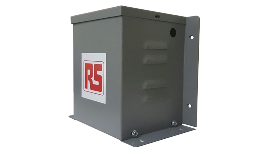 RS PRO 1.5 kVA Intermittent 5 Mins on 15 Mins off Site Transformer, 230V ac Primary, 110V Secondary