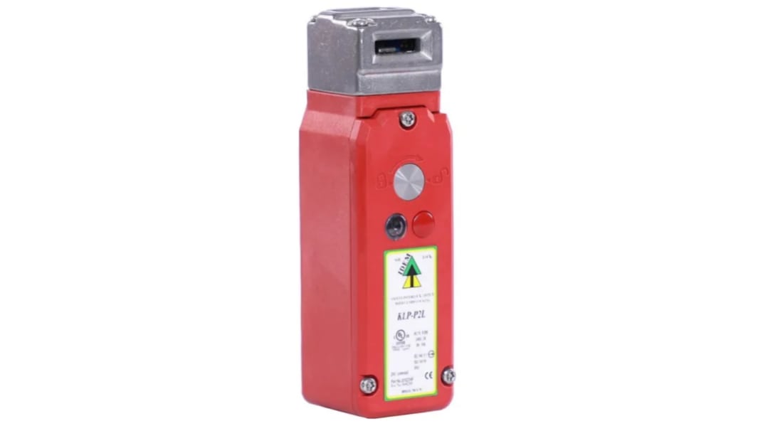 IDEM KLP-P2L Series Solenoid Interlock Switch, Power to Lock, 24V dc