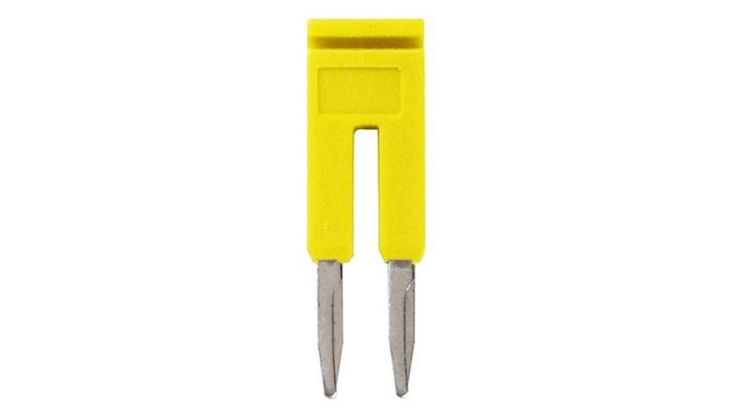 XW5S Short Bar for use with XW5G-P1.5-2 Grounding Terminal Block, XW5T-P1.5-2 Feed Through Terminal Block