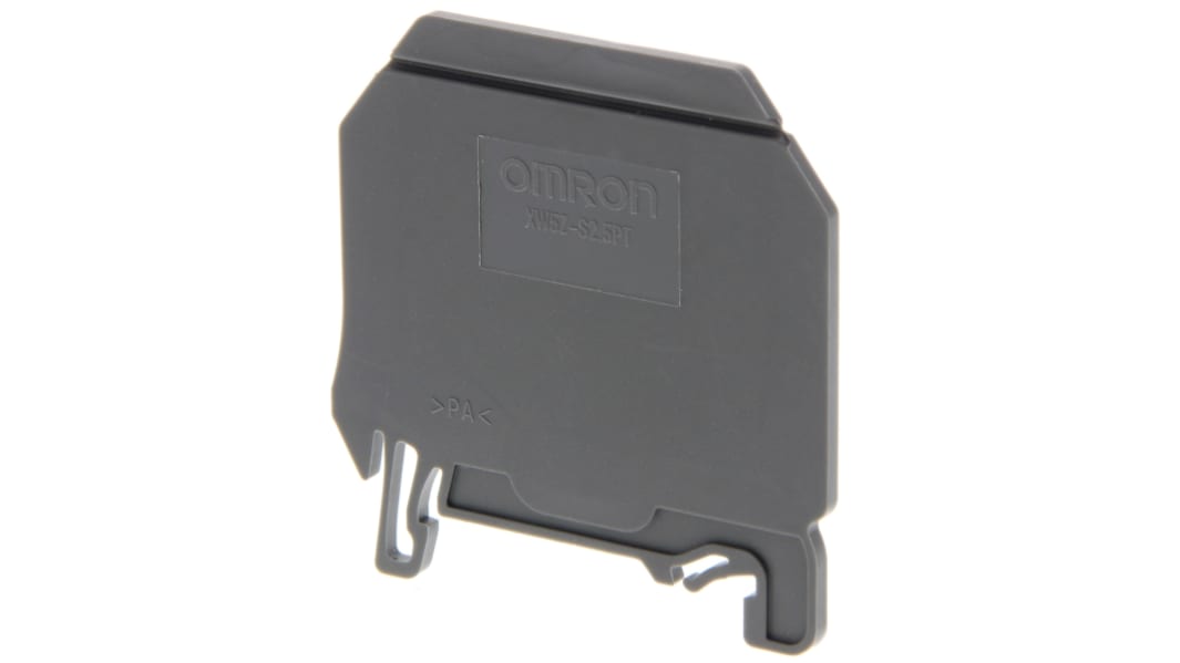 Etiquette Omron série XW5Z à utiliser avec Bloc de jonction de mise à la terre XW5G-S10-1.1-1, bloc de jonction de mise