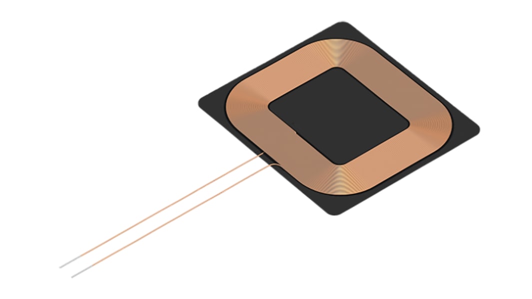 Bobina per la ricarica wireless Ricevitore TDK, 19 μH