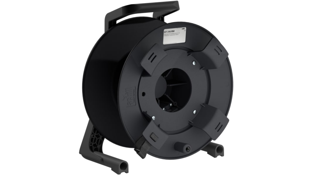 RS PRO Empty Cable Reel 30m in RubberEmpty Cable Reel
