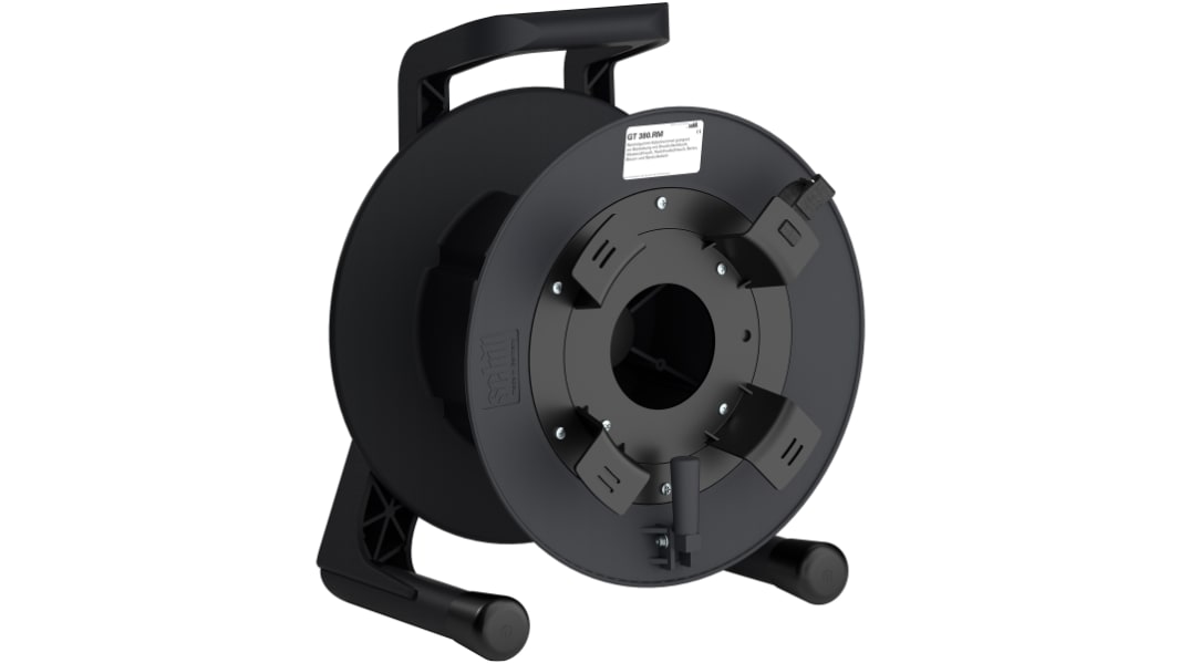 RS PRO Empty Cable Reel 55m in RubberEmpty Cable Reel