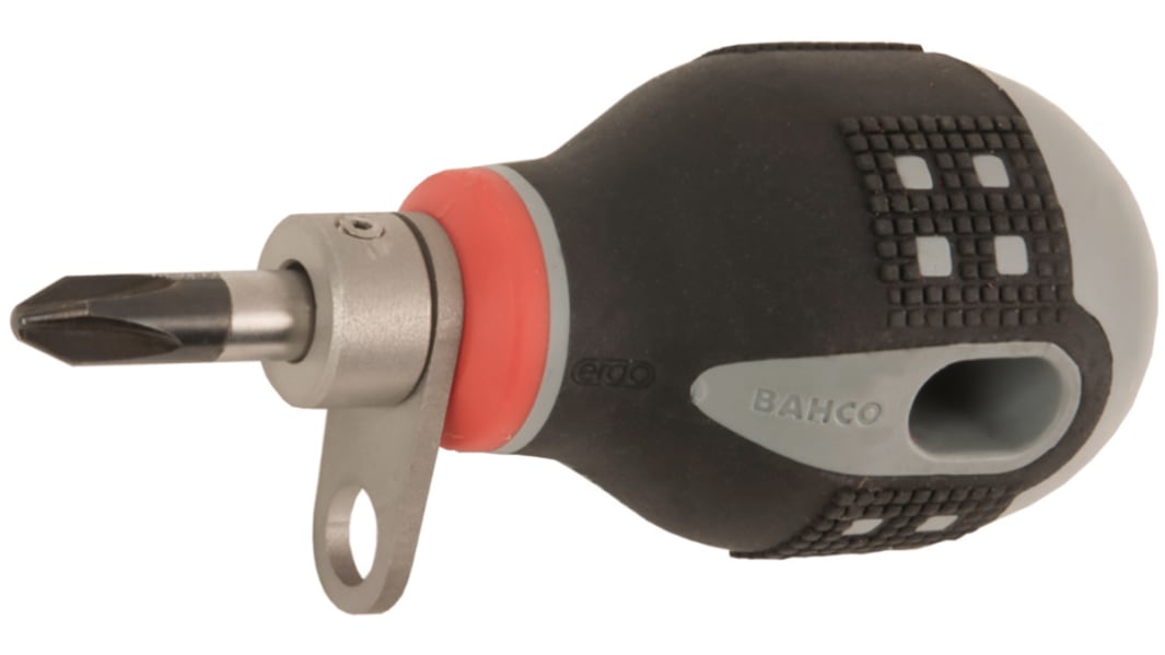 Bahco PH2 PHILLIPS® Stummel-Schraubendreher, Legierungsstahl, 83 mm / Klinge 25 mm
