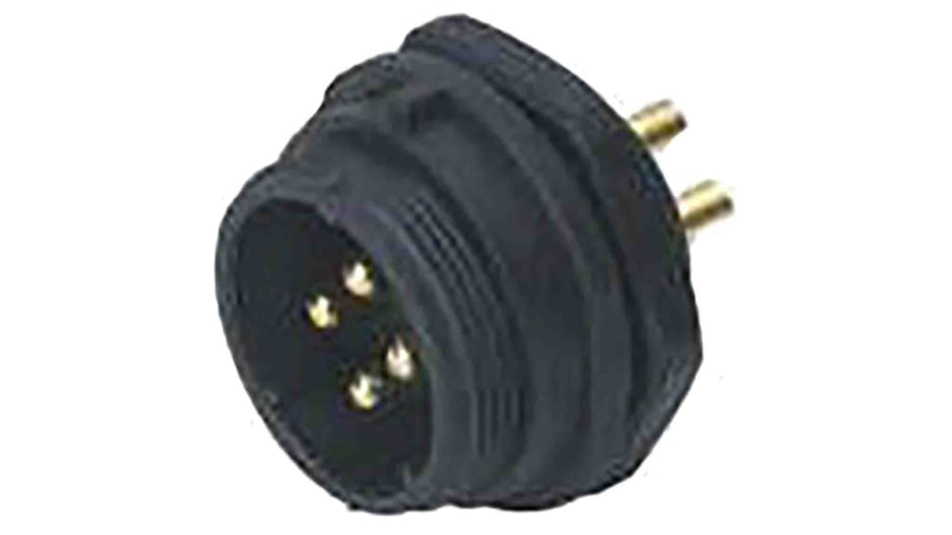 RS PRO Circular Connector, 3 Contacts, Front Mount, Socket, Male, IP68