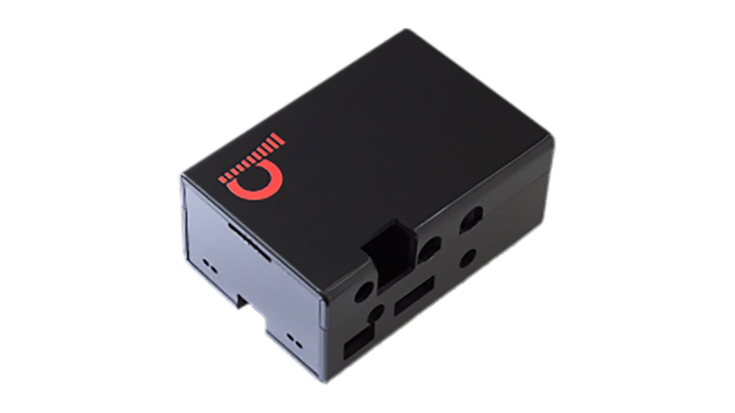 Boîtier Raspberry Pi et JustBoom DAC HAT, Raspberry Pi 2, Raspberry Pi 3, Raspberry Pi B+ Pi Supply Noir