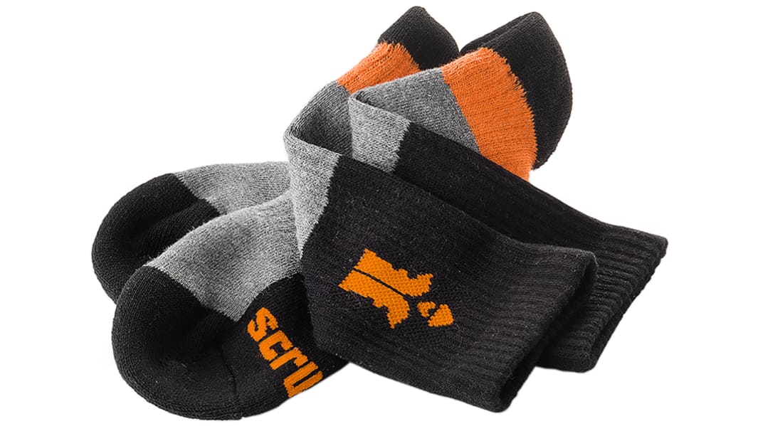 Scruffs Black Socks, size 45 ￫ 48 10 ￫ 13