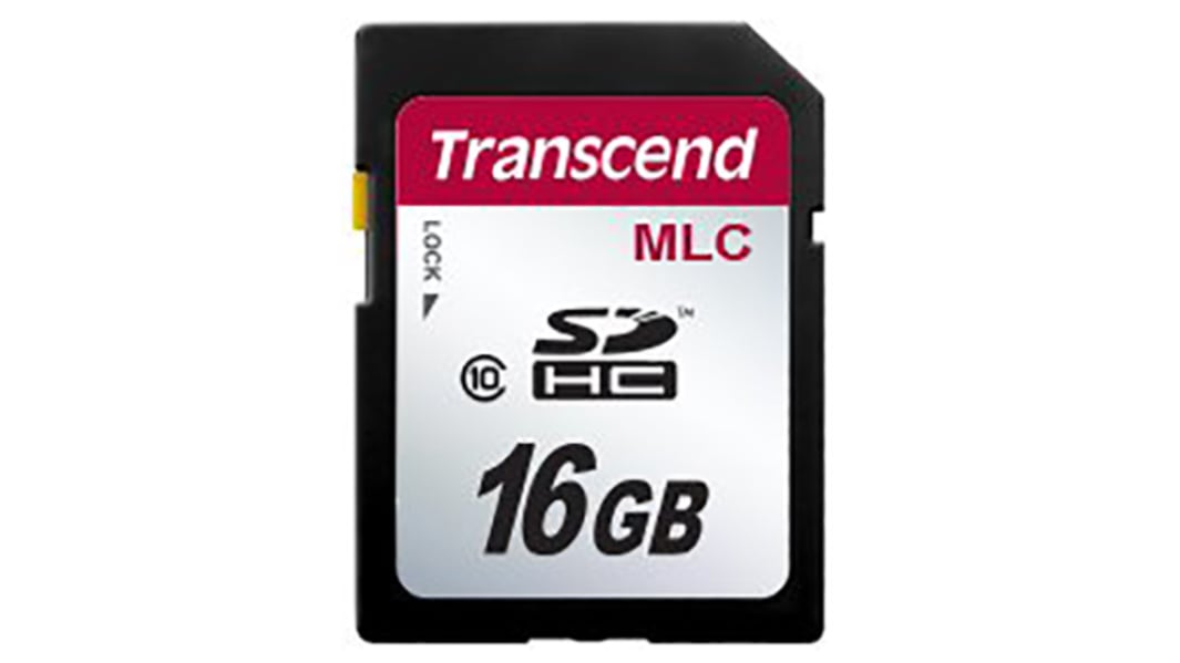 Tarjeta SD Transcend SDHC Sí 16 GB MLC -25 → +85°C