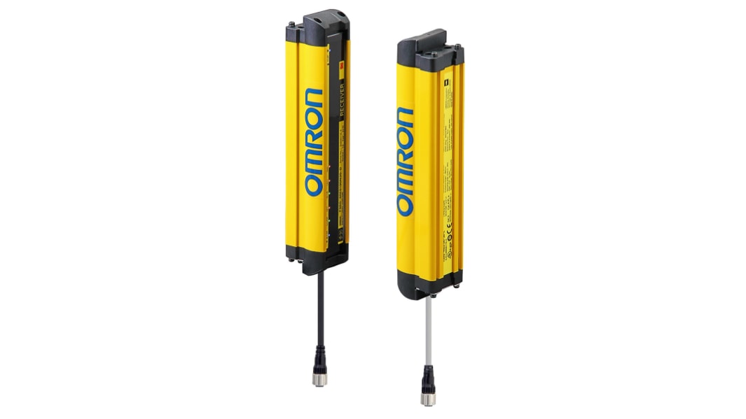 Barrière immaterielle Omron série F3SG-RE, résolution 14mm, hauteur 560mm, T2