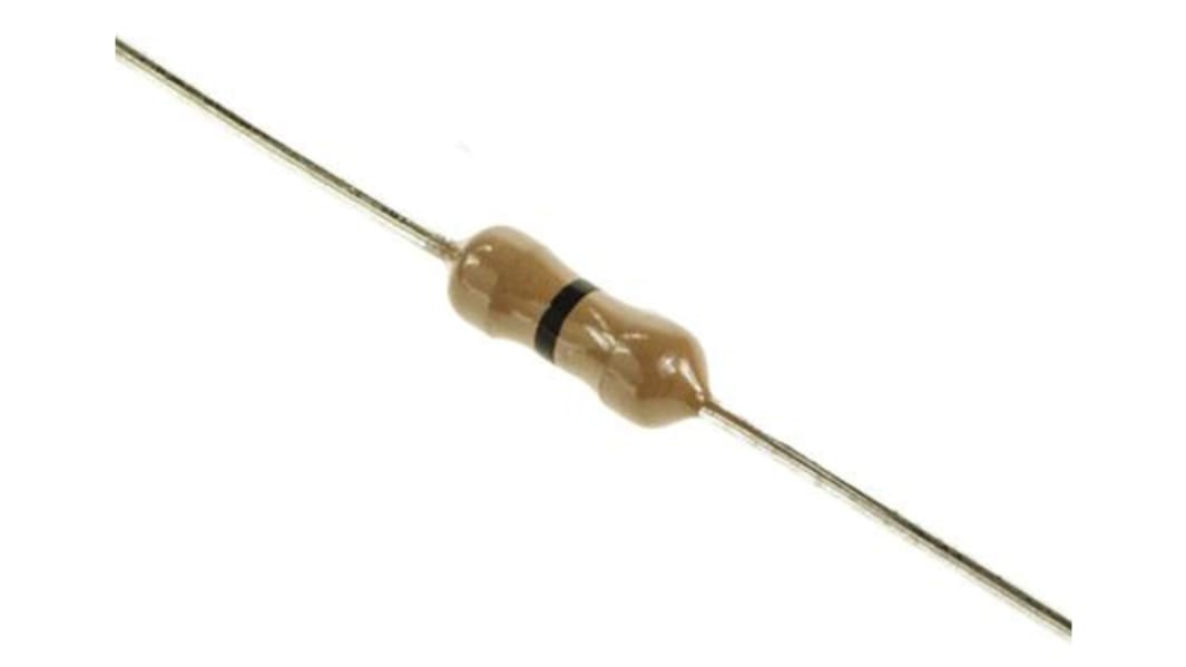 TE Connectivity スルーホールリード線形抵抗器 0.25W 0Ω ±0%