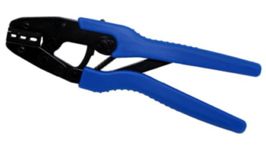 RS PRO Hand Ratcheting Crimp Tool for Closed End/ Heat Shrinkable Terminals, 1.25→5.5mm² Wire