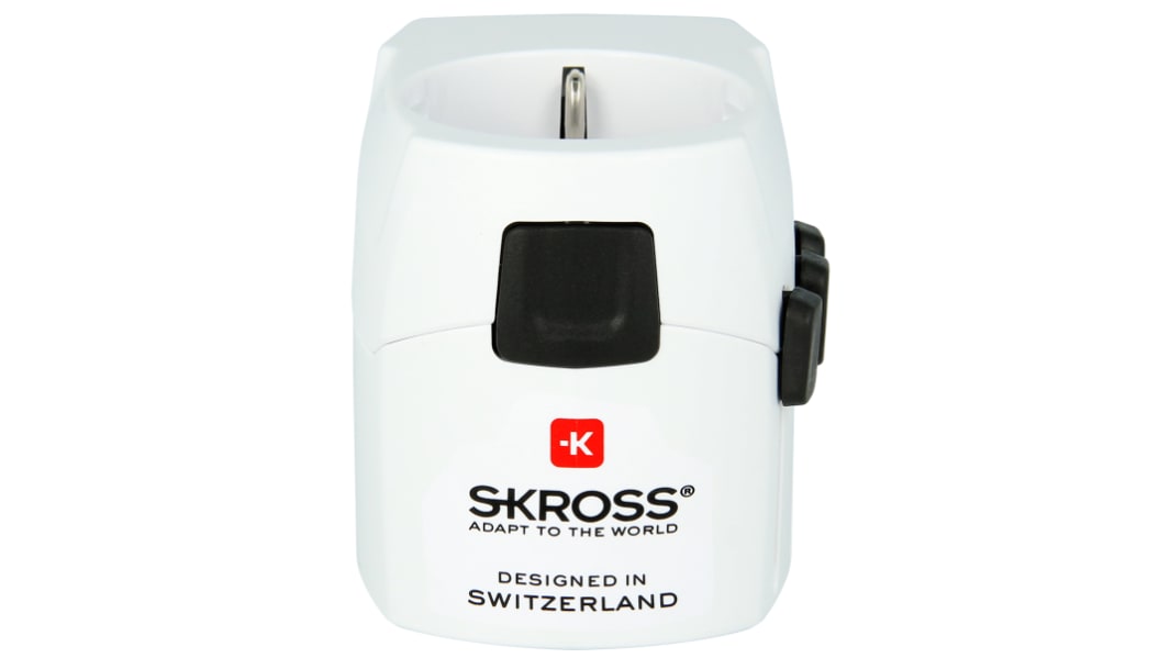 Adattatore universale SKROSS da Europa a Australia, Cina, Regno Unito, USA