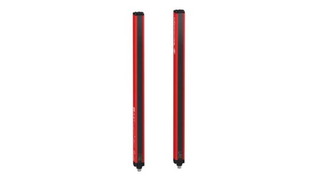 Schneider Preventa XUSL2E Lichtvorhang Strahlabstand 30mm Empfänger, Sender Typ c 2 / SIL 1 38-Strahl, Schutzhöhe 760mm