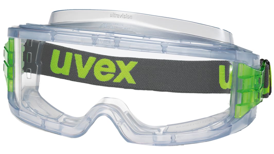 Lunettes-masque de protection 8888 Ultravision, Incolore anti-buée, anti-rayures, Protection UV