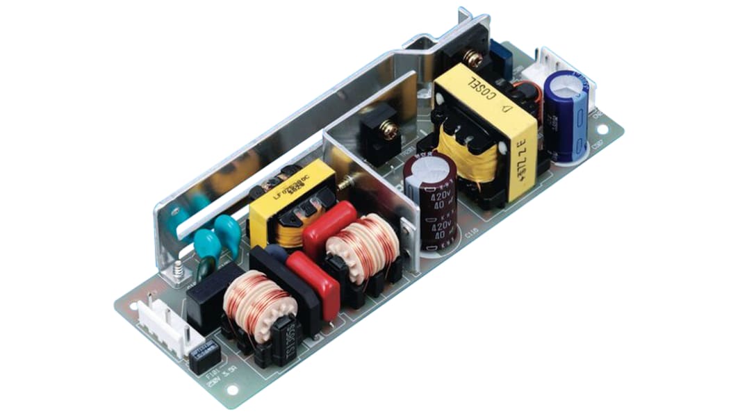 Cosel Switching Power Supply, LFA75F-24-Y, 24V dc, 3.2A, 76.8W, 1 Output, 85 → 264V ac Input Voltage