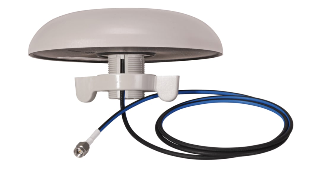Huber+Suhner アンテナ 2G (GSM/GPRS), 3G (UTMS), 4G (LTE) ドーム スルーホール / ボルト止め 無指向性 4dBi
